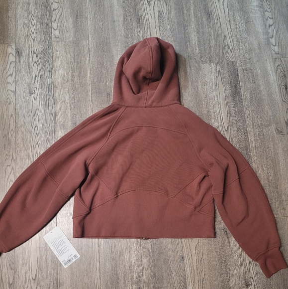 Lululemon Scuba Oversized Full Zip Hoodie Ancient Copper XS/S - Picture 3 of 5